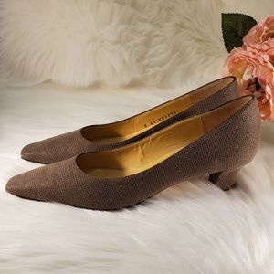 BRUNO MAGLI CLASSIC PUMPS ITALIAN LEATHER SIZE 6.5